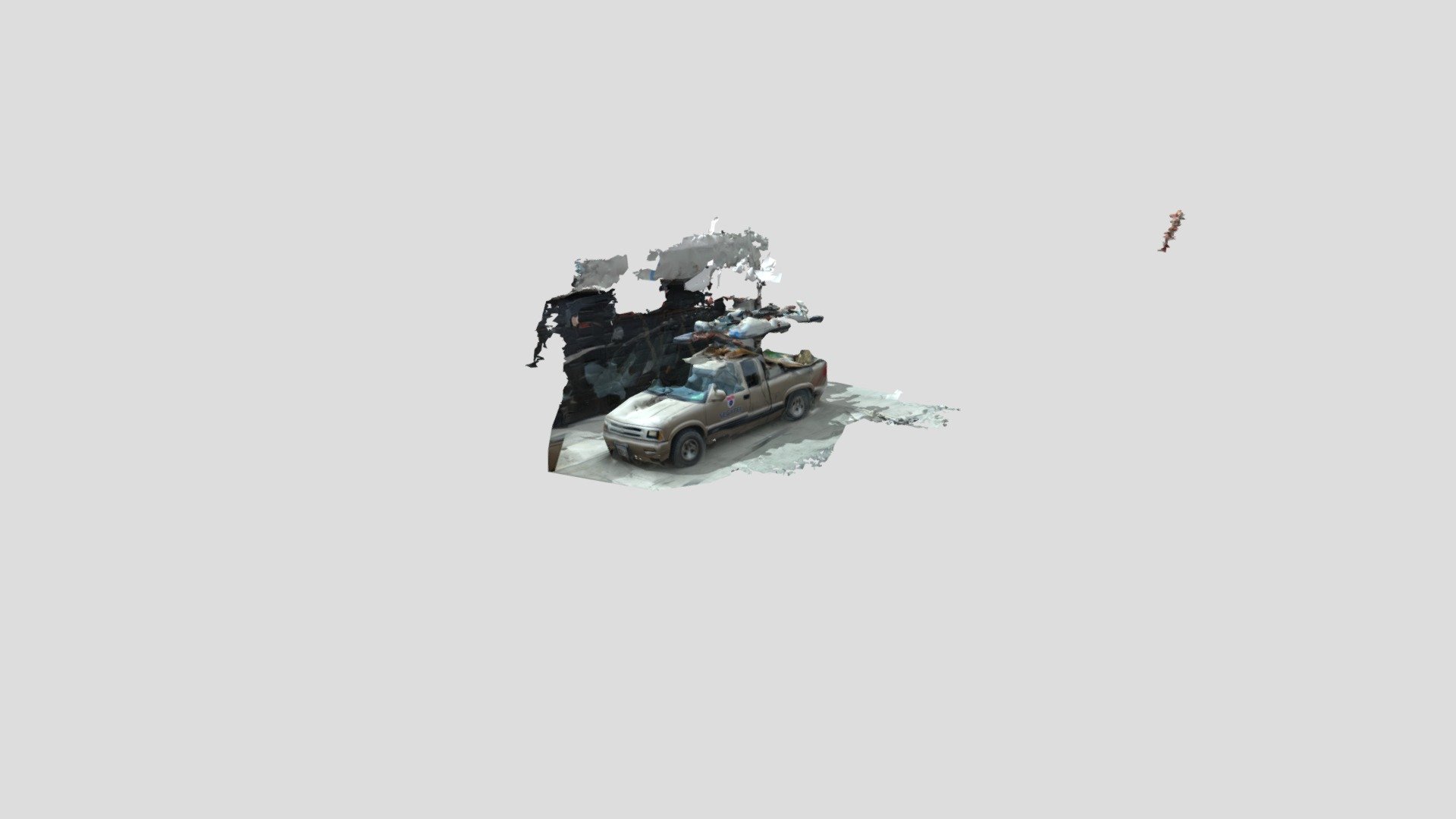 Carro 3d escaneado SEGYTEL