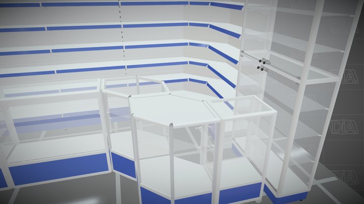 Торговое оборудование, г.Шымкент, Сделка №183346 3D Model