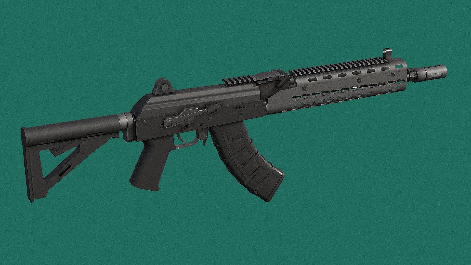 Krebs Customs AC15 Carbine Rifle 3D model by momsboxtv [a01f20b
