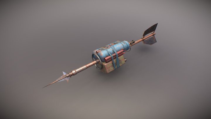 Artillery Spear 3D Model