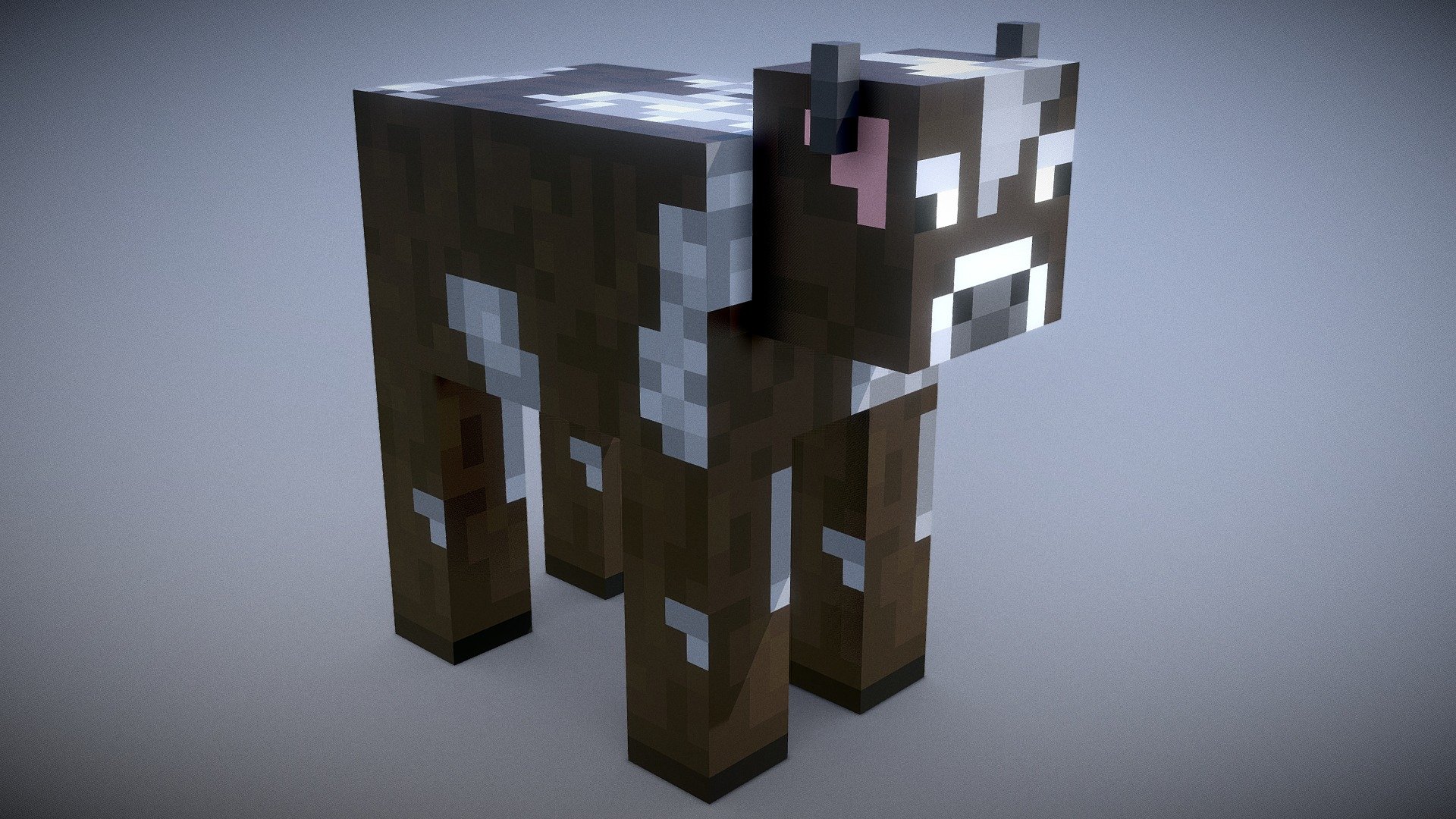 cow head minecraft