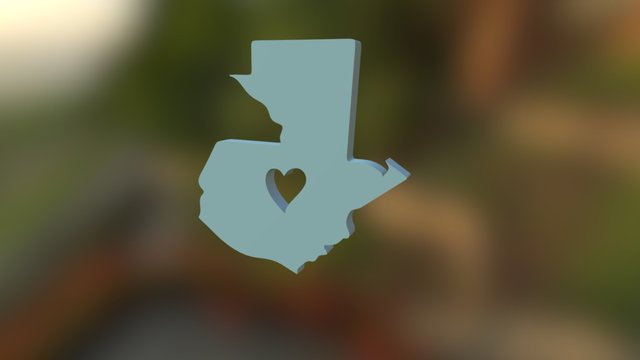 Guatemala 3D Model
