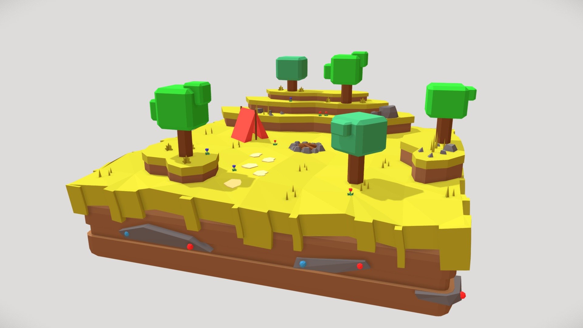 Forest - 3D model by YuTzu [a0217d1] - Sketchfab