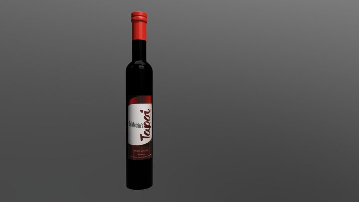 De Metrio's Tapoi Rice Wine 3D Model