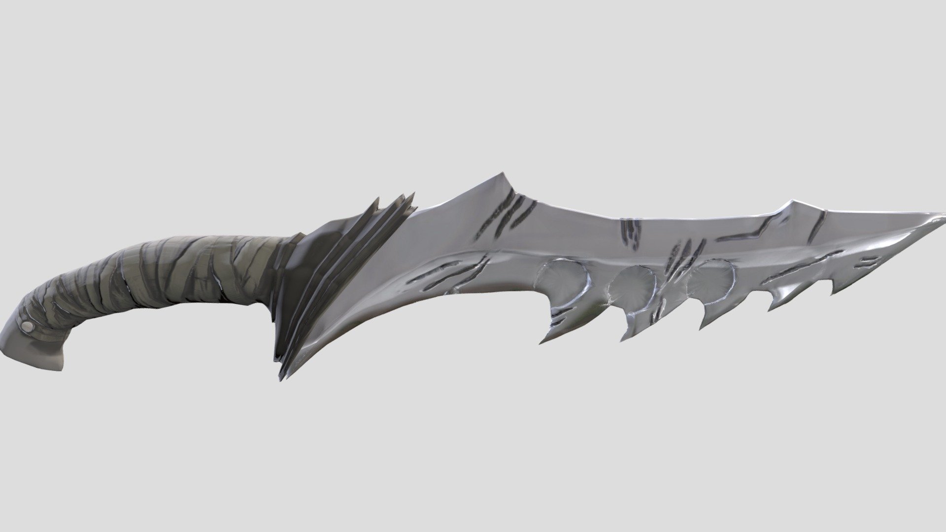 Gears of War Knife - Download Free 3D model by HitsGrandeDeZoe [a02305e ...