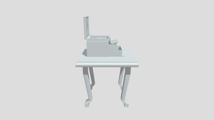 Makeup Box Scene2 3D Model