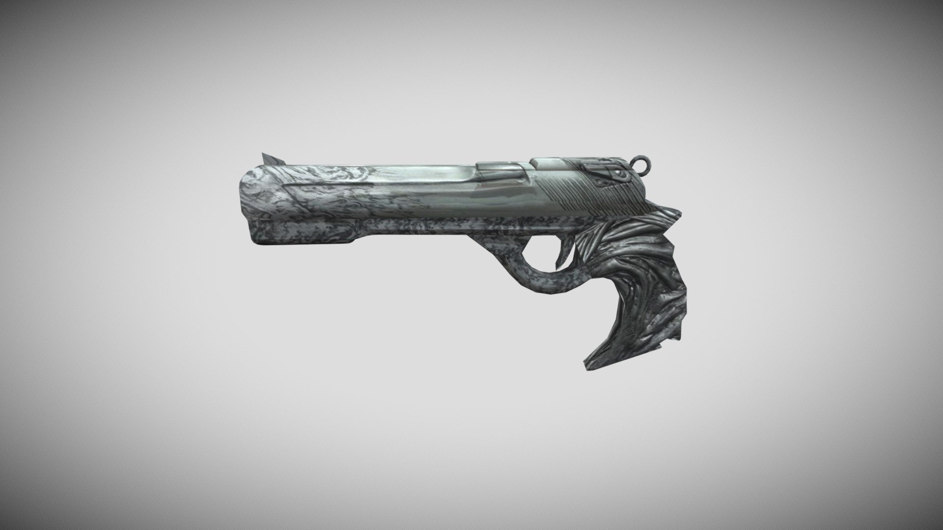 Ebony_Gun - 3D model by shobhit3d [a0246da] - Sketchfab