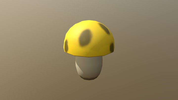 SM Mushroom 3D Model
