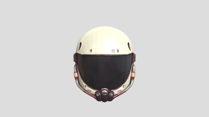 sci-fi helmet 3D Model