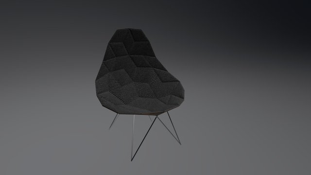Modern Chill Chair 3D Model