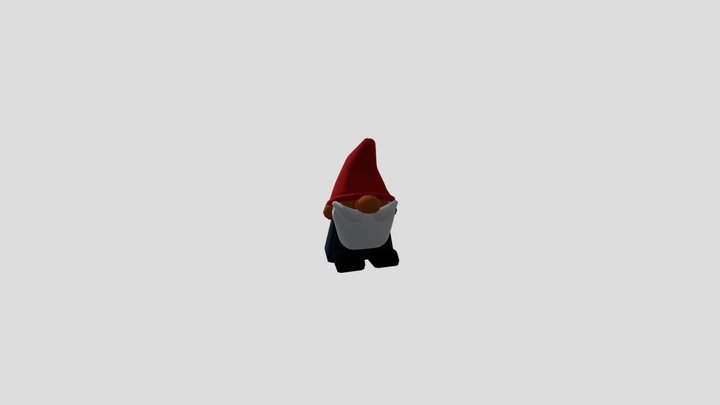Yeeps Suburb Gnome NPC 3D Model