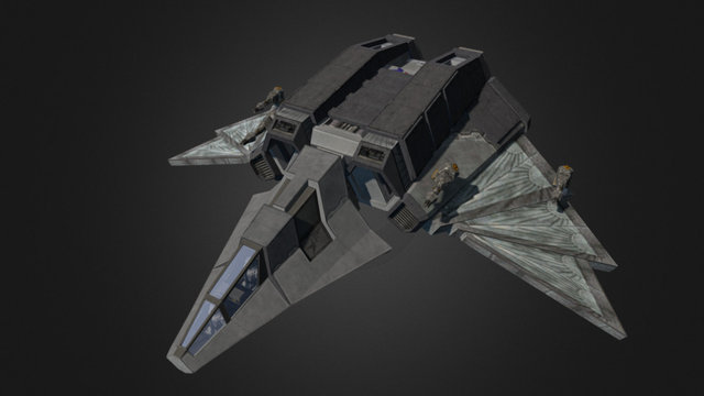 Li-120 Liberty "Upholder" Bomber 3D Model