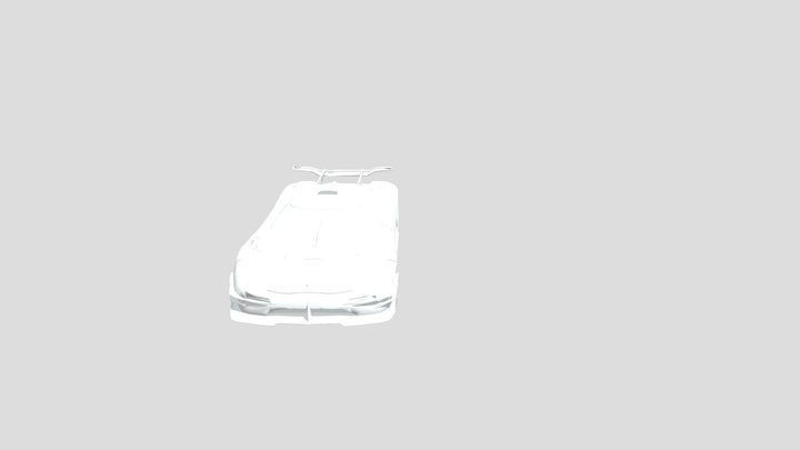 Hypercar 3D Model 3D Model