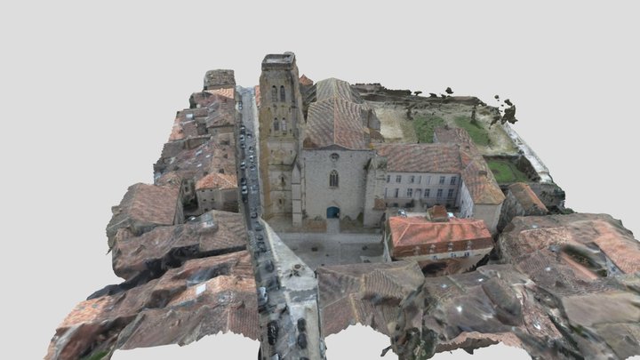Cathedrale De Lectoure 3D Model