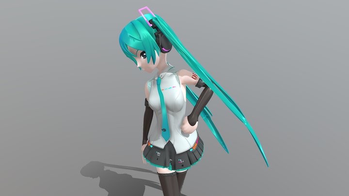 MIKU V4X 3D Model