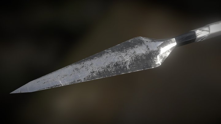 Improvised Spear 3D Model
