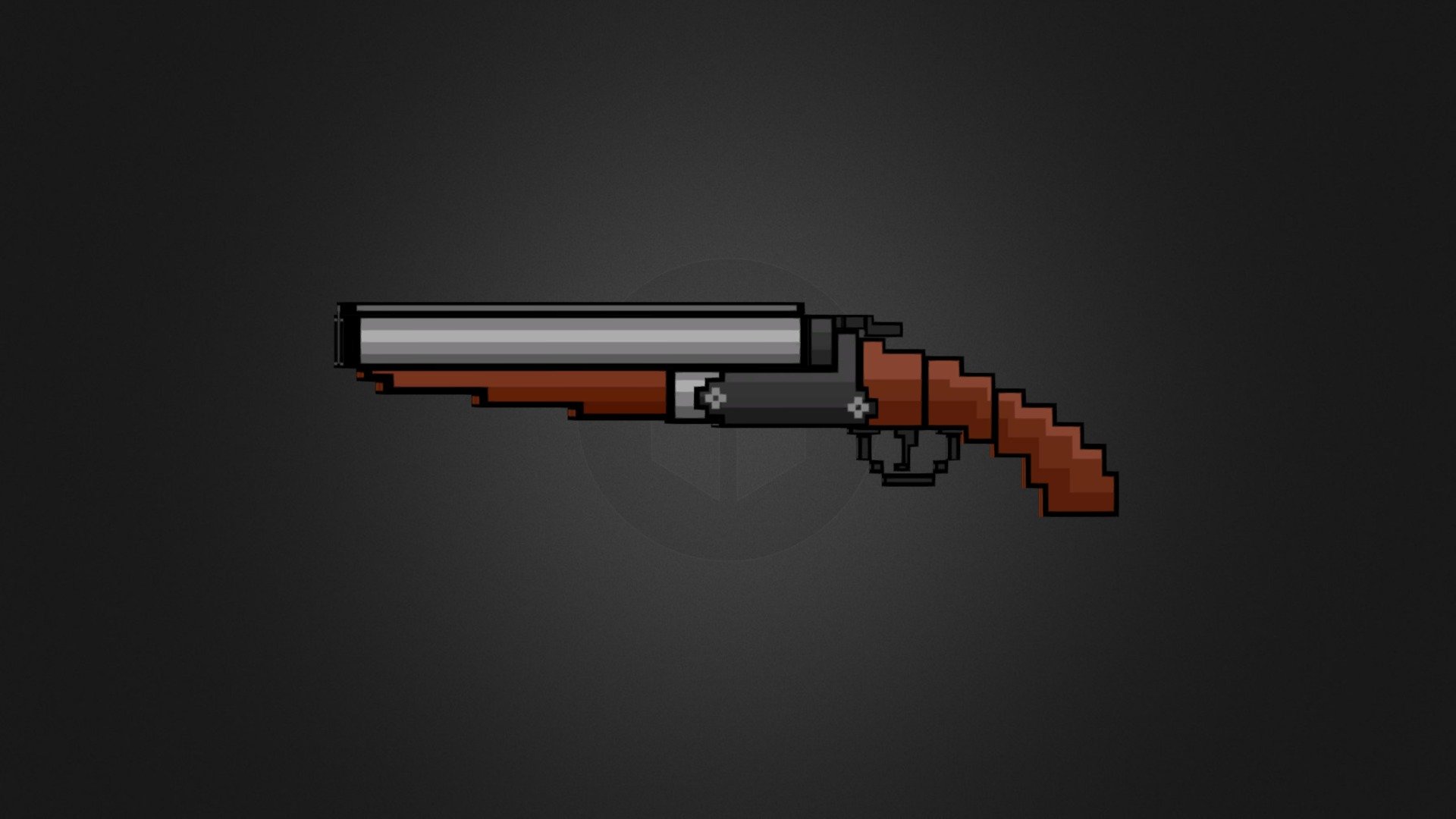 Sodb Shotgun 8bit - 3D model by Dimac [a029df3] - Sketchfab