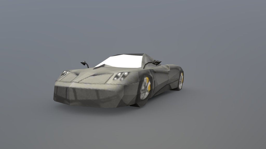 Pagani Huayra Blueprint Car - ECDS