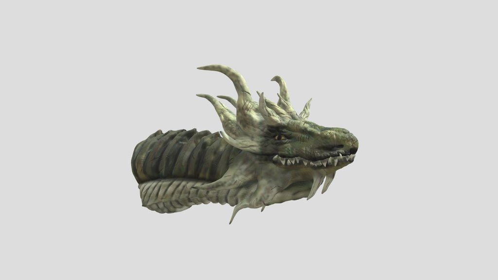 High-Quality 3D Dragon Model | Fantasy Creature