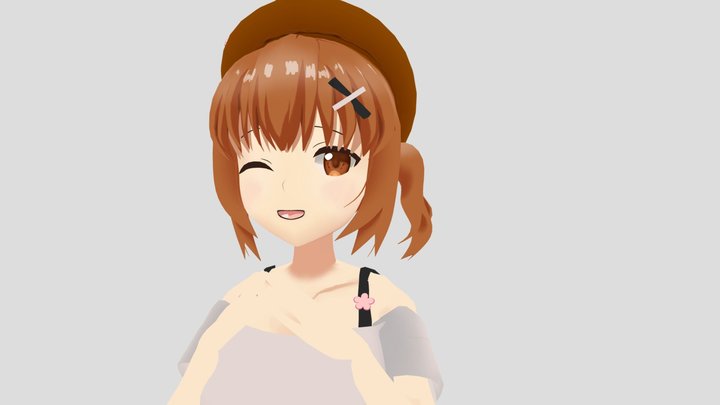 misaki 3D Model