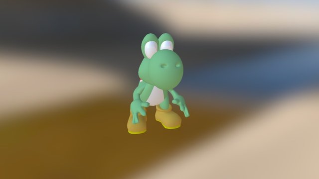 Yoshi 3D Model