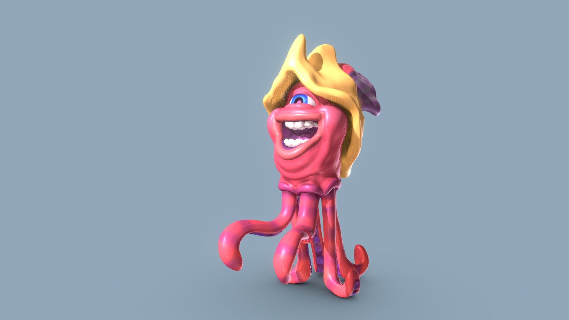 Happy Squiddy Concept