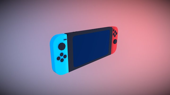 Nintendo Switch 3D Model