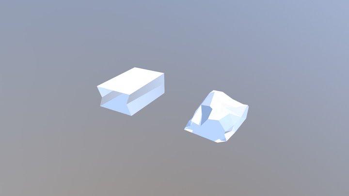 Paper Bag 3D Model