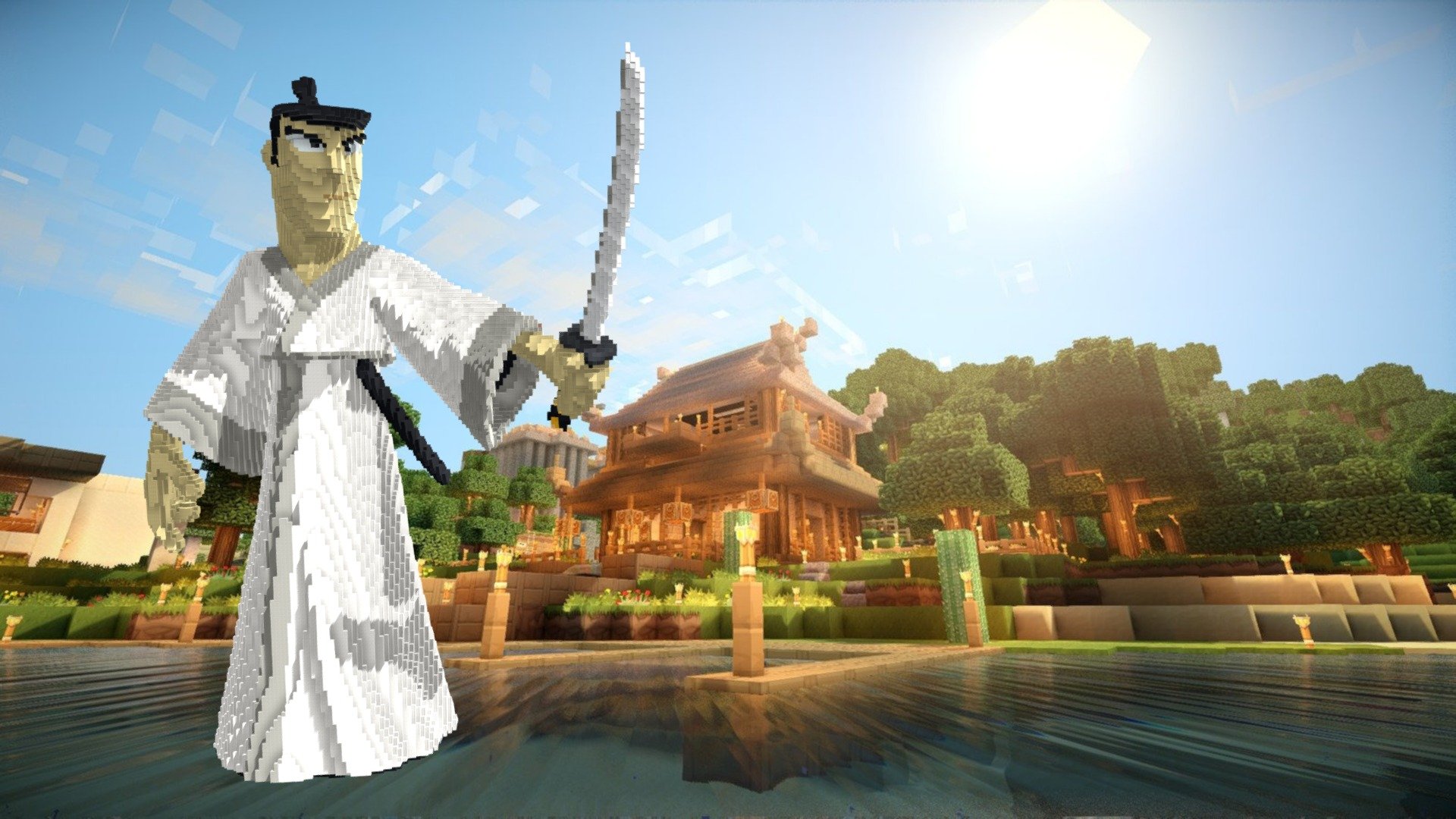 Minecraft Samurai Jack Build Schematic