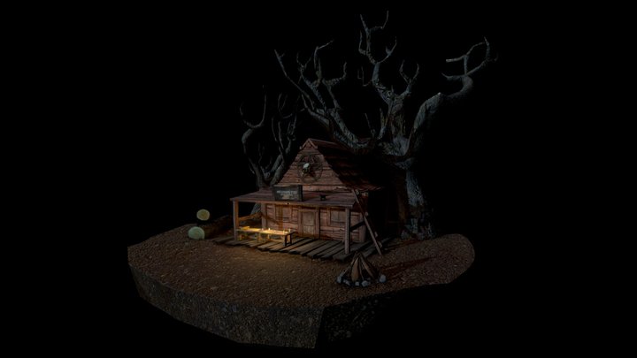 Hexenhütte - Ancient Witchery 3D Model