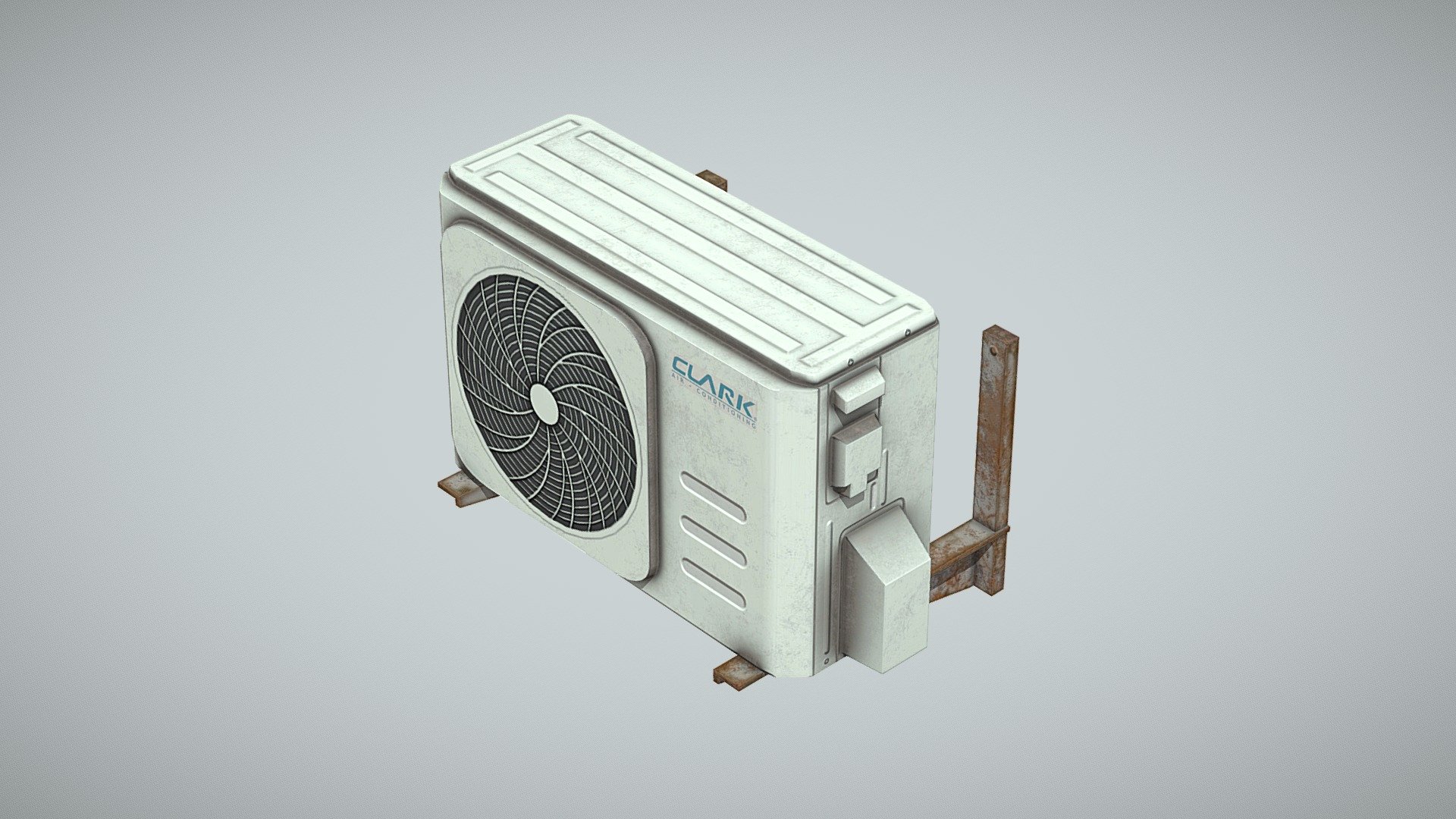 Clark Air Conditioner 02 - Buy Royalty Free 3D model by Outlier Spa ...