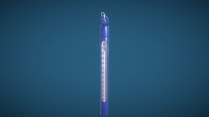 Thermometer v2 fbx 3D Model