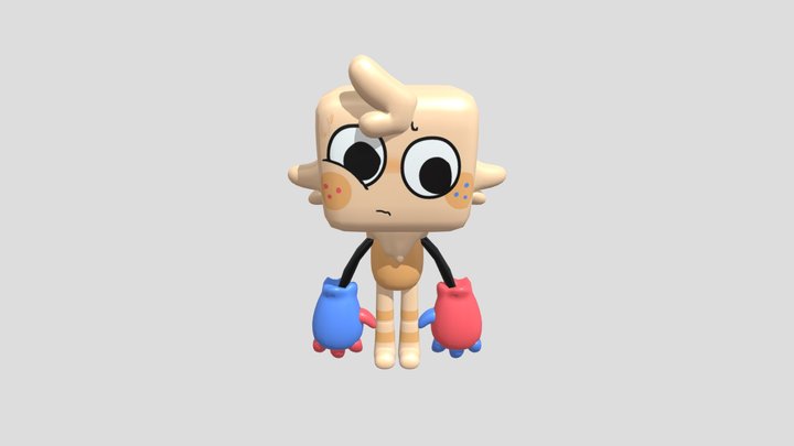 Shy goob 3D Model