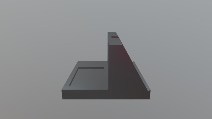 Carcasa pantalla rpi4 5'' 3D Model
