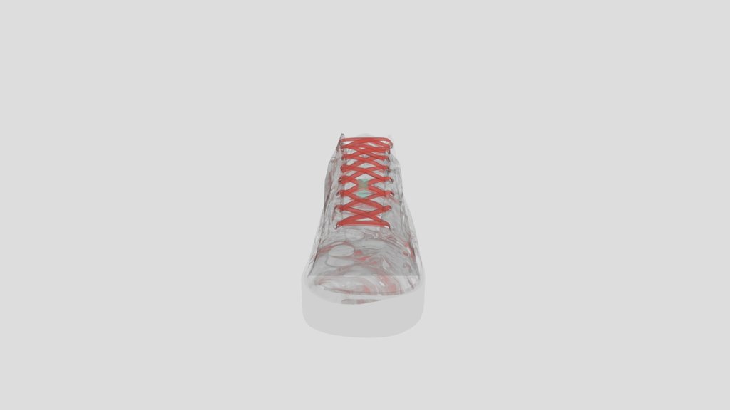 Red Lava Shoe