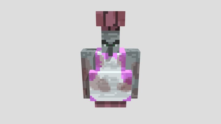 Pillager Butcher 3D Model