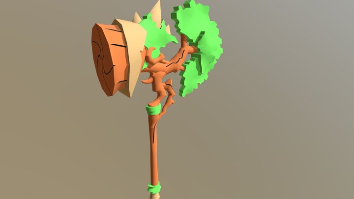 Torterra Weapon 3D Model