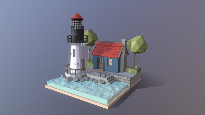 Lighthouse 3D Model