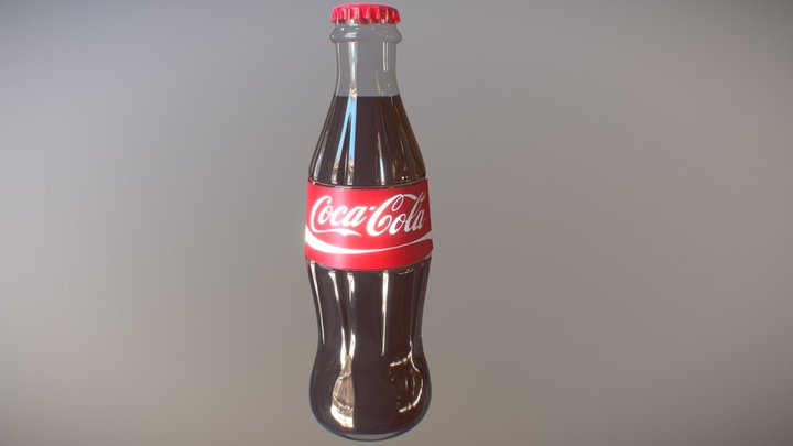 Coca Cola bottle 3D Model