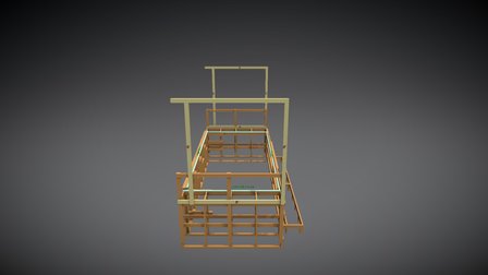 BPv3 specs pvc n canopy 2x4s 3D Model