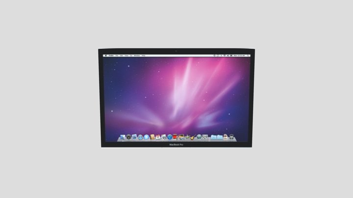 MacBook Pro 3D Model