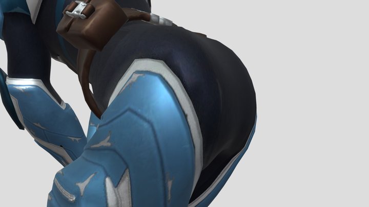 Female Standing Pose 3D Model