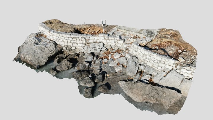 Sinkholes F and G 3D Model