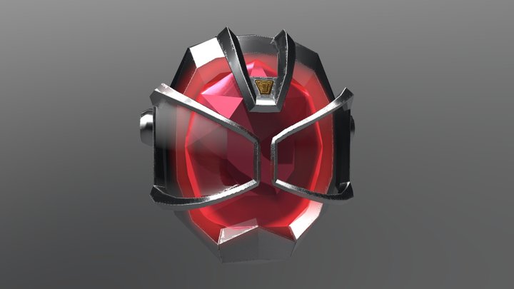 Wizard Ring Flame 3D Model