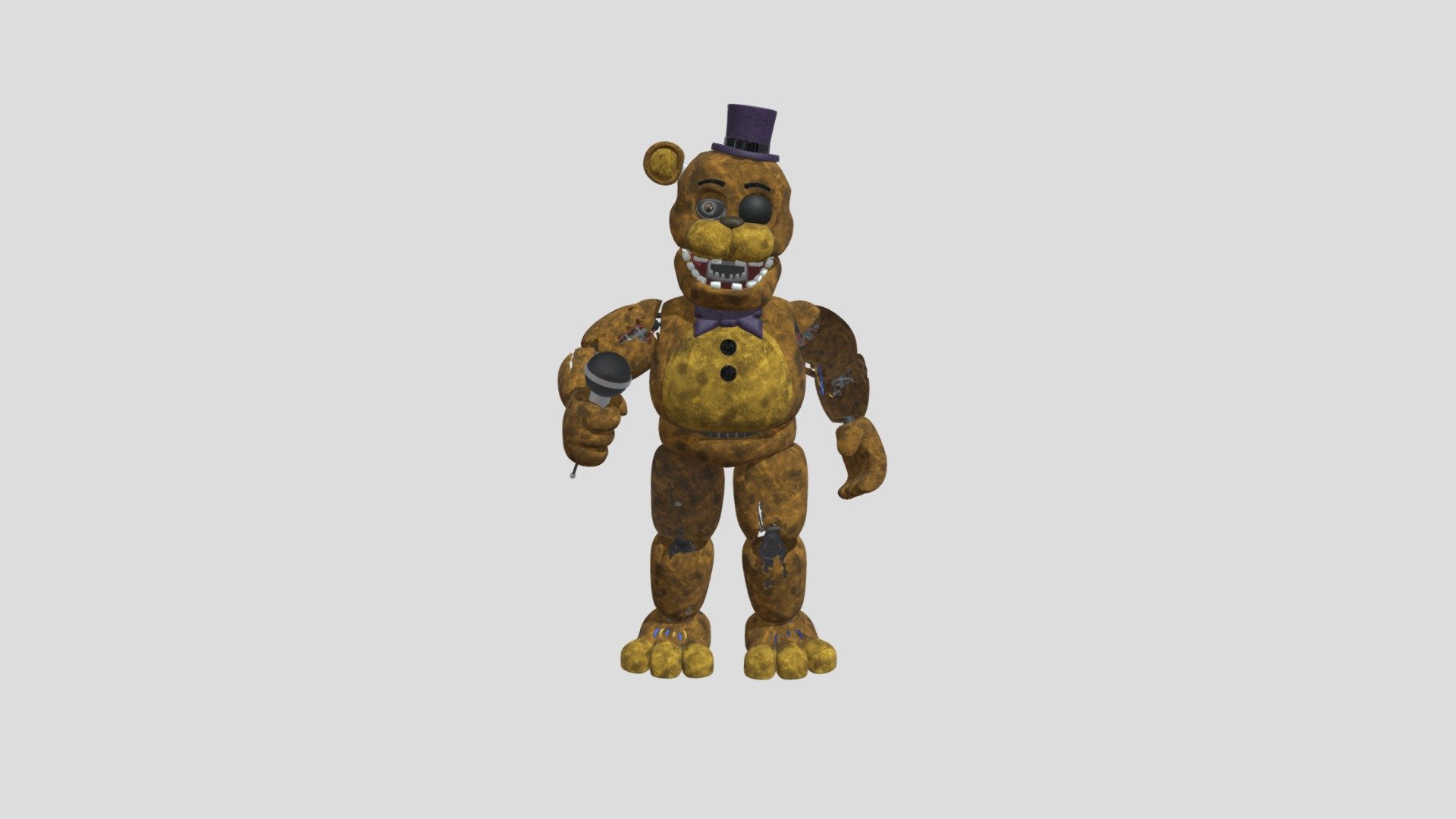 Fredbear 3D Models for Free - Download Free 3D ·