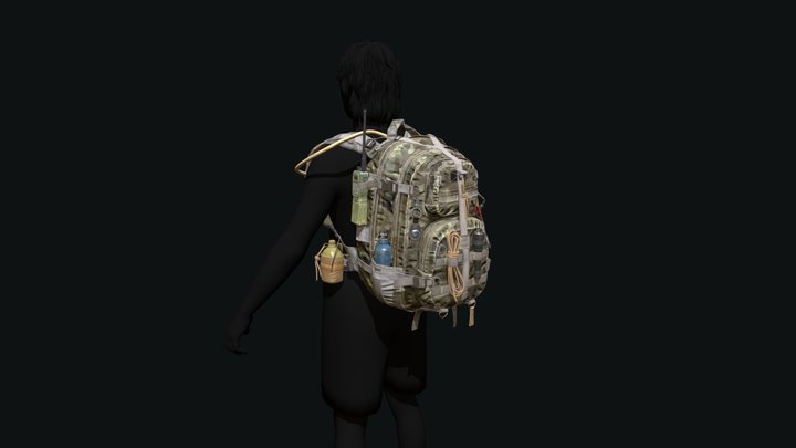 Backpack 3D Model