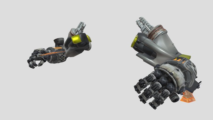 Titan Gman 3.5 arm 3D Model
