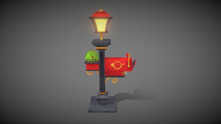 SSO Mailbox Remake 3D Model
