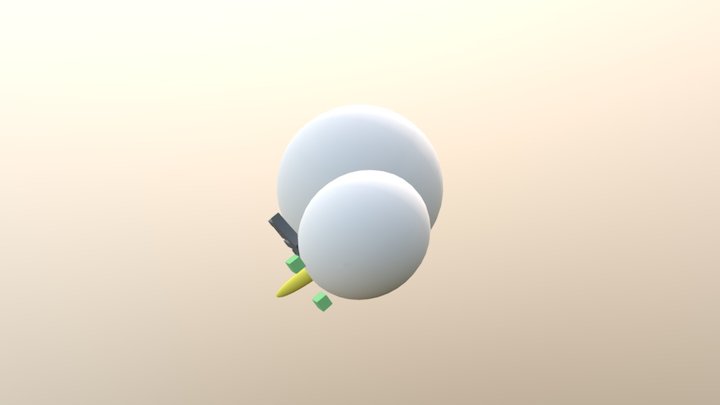 雪人 3D Model