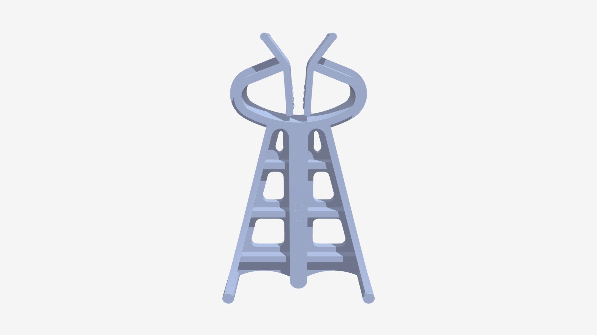 60mm Clip Spacer — Sketchfab embed 3D viewer